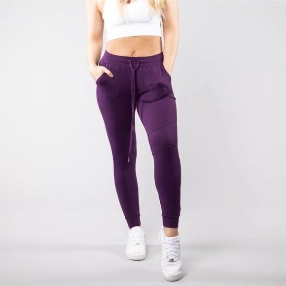 BuffBunny Purple Track Pants - Picture 3 of 7